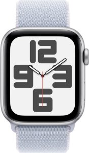 Smartwatch Apple Watch SE GPS 44mm Silver Alu Sport Loop Niebieski  (MXET3QF/A) 2
