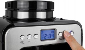 Caso | Design Compact with Grinder | Ciśnienie Not applicable bar | Manual | 600 W | Czarny/Stal nierdzewna 4