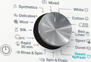 Pralka Whirlpool WHIRLPOOL Washing machine FFD 9489 BV EE, 9kg, 1400 rpm, Energy class A, Depth 63 cm, Inverter motor, Black doors 5