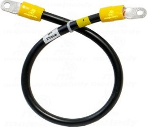 Mojeledy 20cm kabel czarny do akumulatora 25mm M6 1