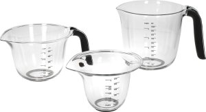 KitchenAid KitchenAid miarki kuchenne z uchwytami 3 szt Onyx 1