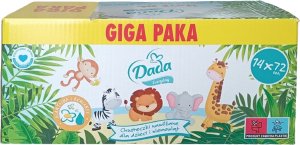 Dada Chusteczki nawilżane Dada Everyday 14x72=1008szt. 2
