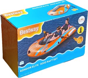 Bestway Dmuchany Ponton - Bestway 122x246cm do 200kg 1
