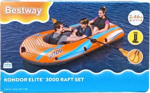 Bestway Dmuchany Ponton - Bestway 122x246cm do 200kg 3