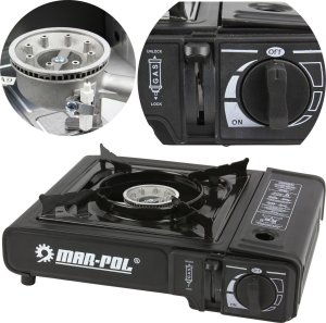 Mar-Pol Kuchenka Gazowa Turystyczna 2500W - MAR-POL 2