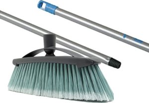Vileda Zestaw Miotła Eco miękka 30 cm + Kij do szczotki z gwintem 2