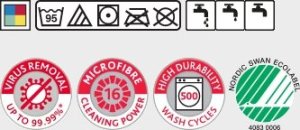 Vileda Ścierka MicroTuff Plus Żółta - 1 szt. 3