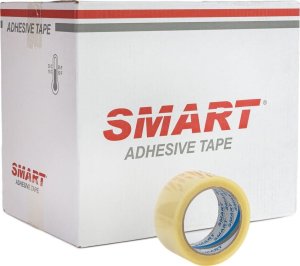 Smart Taśma Pakowa SMART Transparent Akryl 48/50y 2