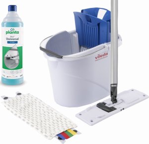 Mop Vileda UltraSpeed Mini (133414) z wiadrem + płyn do mycia podłóg 2