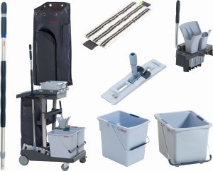 Mop Vileda Zestaw: Wózek Voleo Pro Standard + akcesoria 5