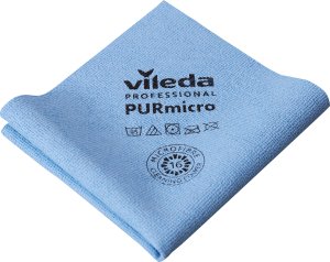 Vileda Ścierka PURmicro ACTIVE blue - Profesjonalny Odpowiednik ACTIFIBRE 1