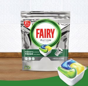 Fairy Kapsułki do zmywarki Platinum All in One Lemon 81 szt. 5
