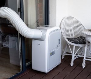 Warmtec Rura do klimatyzatora przenośnego lewoskrętna (fi16,5cm) - 5m 9