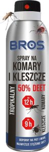 Bros Spray na komary i kleszcze 50% DEET 90ml 3