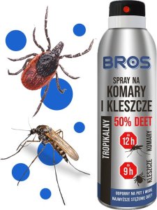 Bros Spray na komary i kleszcze 50% DEET 90ml 4