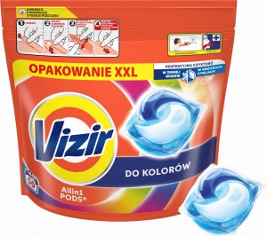 Vizir VIZIR Kapsułki Do Prania All In 1 PODS Do Koloru 50 szt. 7