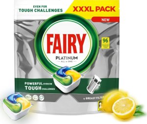 Fairy Kapsułki do zmywarki Platinum All in One Lemon 96 szt. 3