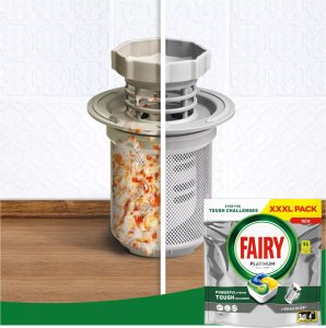 Fairy Kapsułki do zmywarki Platinum All in One Lemon 96 szt. 7