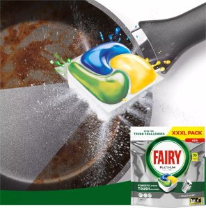 Fairy Kapsułki do zmywarki Platinum All in One Lemon 96 szt. 9