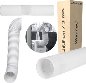 Warmtec Rura do klimatyzatora przenośnego lewoskrętna (fi16,5cm) - 3m 10