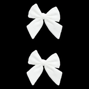 Atmosphera Kokardy na choinkę, białe, 13 x 18 cm 2