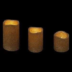 Atmosphera Zestaw świec LED w różnych rozmiarach, 3 sztuki 2