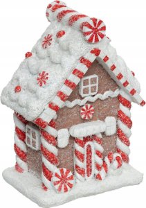 Dekoracja świąteczna Atmosphera GINGERBREAD HOUSE RESIN H15 1