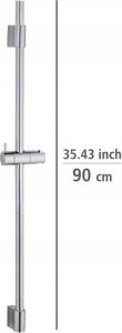 Wenko Drążek prysznicowy CLASSIC, 90 cm, WENKO 2