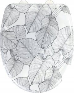 Deska bidetowa Wenko Deska sedesowa z durpolastu z ozdobnym nadrukiem, łatwe zamykanie, WENKO 5