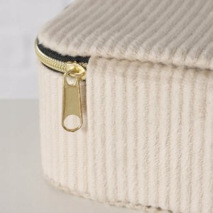 Boltze Pudełko na biżuterię obite sztruksem CAJA, 12 x 10 x 6 cm 4