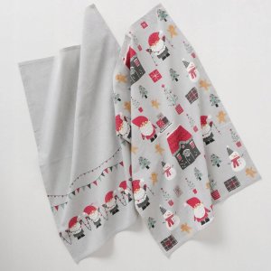 Boltze Ścierki kuchenne w świąteczny wzór MONTI, 50 x 70 cm, 2 szt. 7
