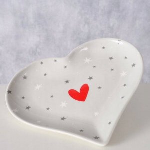 Boltze Ceramiczny półmisek w kształcie serca ANELLA 2