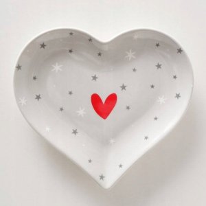 Boltze Ceramiczny półmisek w kształcie serca ANELLA 3