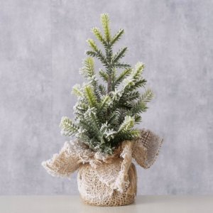 Boltze Sztuczna choinka w jutowej doniczce TANNE, 22 cm 5
