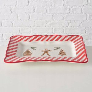 Boltze Ceramiczny półmisek w świątecznych kolorach, 39 x 25 cm 7