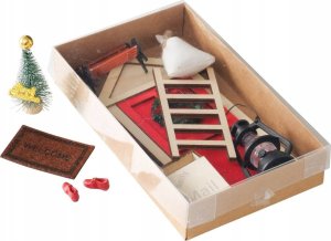 Dekoracja świąteczna Boltze Drzwi elfa DIY, ozdoba na ścianę, 17 cm 1