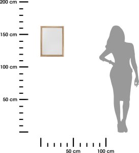 Lustro 5five Lustro łazienkowe prostokątne Basic, 34 x 44 cm 5