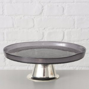 Boltze Patera szklana KALIS, Ø 21 cm 2