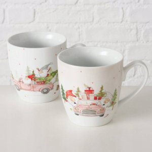 Boltze Duży kubek ze świątecznym motywem CARRIE, 480 ml 3