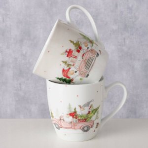 Boltze Duży kubek ze świątecznym motywem CARRIE, 480 ml 4