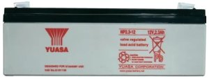 Enersys Yuasa 12V 2300mAh, Lead-Acid, 2300 mAh, Universel, 12 V, Sort, Hvid 2