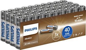 Philips Philips Alkaline AAA Batteries - 40-pack 1