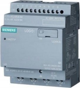 Siemens LOGO! 12/24RCEO moduł logiczny napięcie zasilania / I/O: 12/24 V DC/przekaźnik, 8 DI (4 AI)/4 DO, bez dyspozycji 2