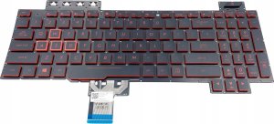 Klawiatura Ultra Parts Klawiatura do Asus ROG FX504 FX505 FX705 FX80 FZ80 ZX80 FX80G ZX80GGL703GM Podświetlana 3