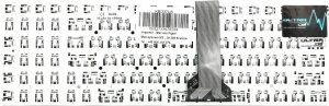Klawiatura Ultra Parts Klawiatura do laptopa Asus A55 A75 K55 K75 R500 R500V R700 3