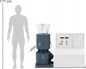 Wiesenfield Peleciarka granulator maszyna do pelletu paszy 30000 W 400 V 1100 kg/h śr. 400 mm 3