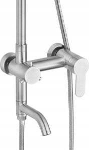 Zestaw prysznicowy Fala KOLUMNa PRYSZNICOWa STEELY 3 8