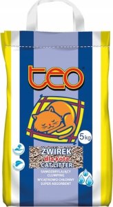 Żwirek dla kota Teo Żwirek dla kota TEO bentonitowy 5 kg 3