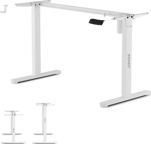 Biurko SENSE7 Rama Biurka elektrycznego biała (bez blatu) 2