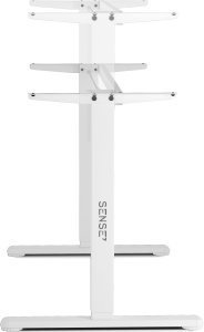 Biurko SENSE7 Rama Biurka elektrycznego biała (bez blatu) 3